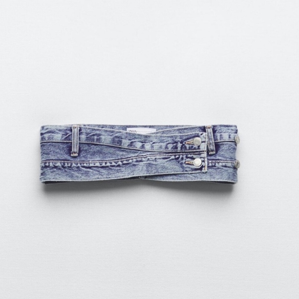 Zara TRF Denim Belt 8197/603